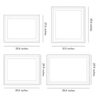 Bathroom Vanity Mirror Lights Smart LED Rectangular Light