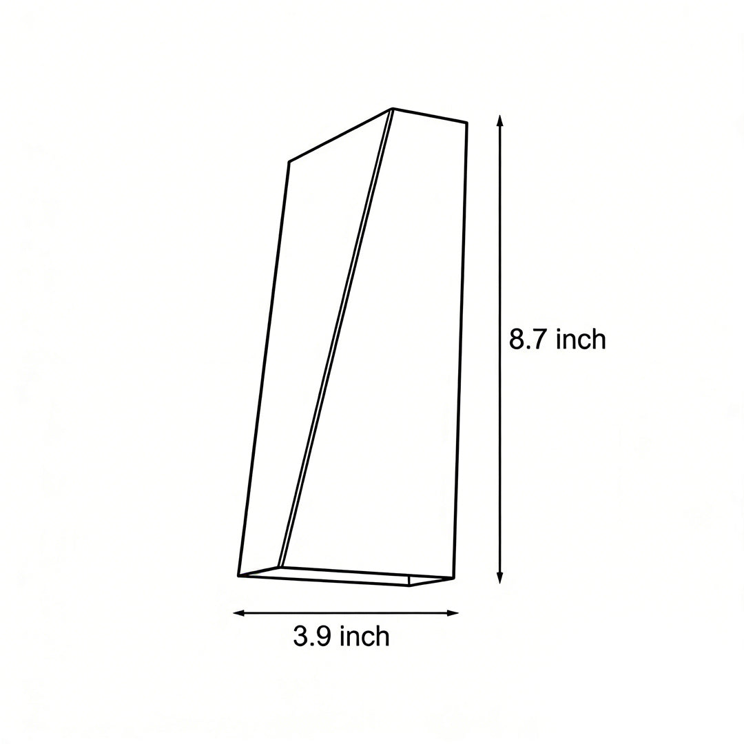 Creative Geometric LED up and down Lighting Modern Wall Light Fixture