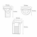 Outdoor Sconce Lighting Fixtures Modern Waterproof Light