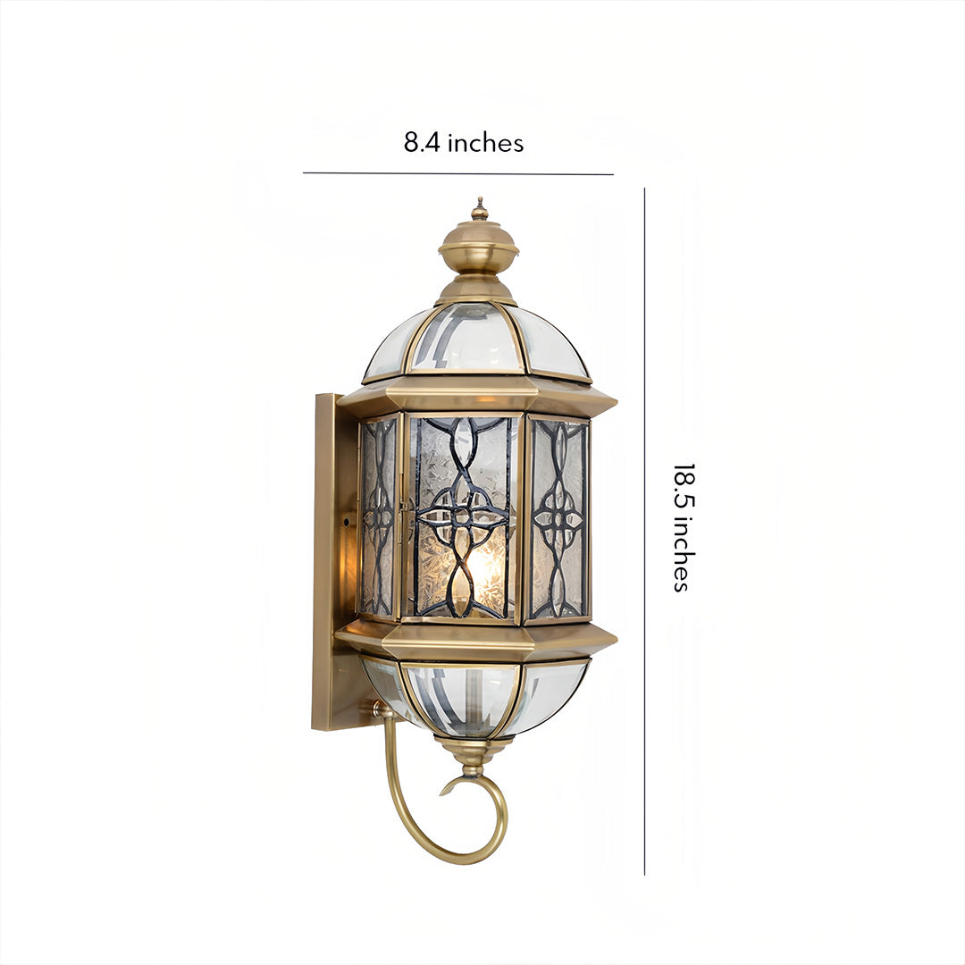 Vintage Sconce Wall Light Outdoor Waterproof Minimalist Lamp