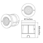 Swimming Pool Wall Lights Recessed Underwater Ground Light