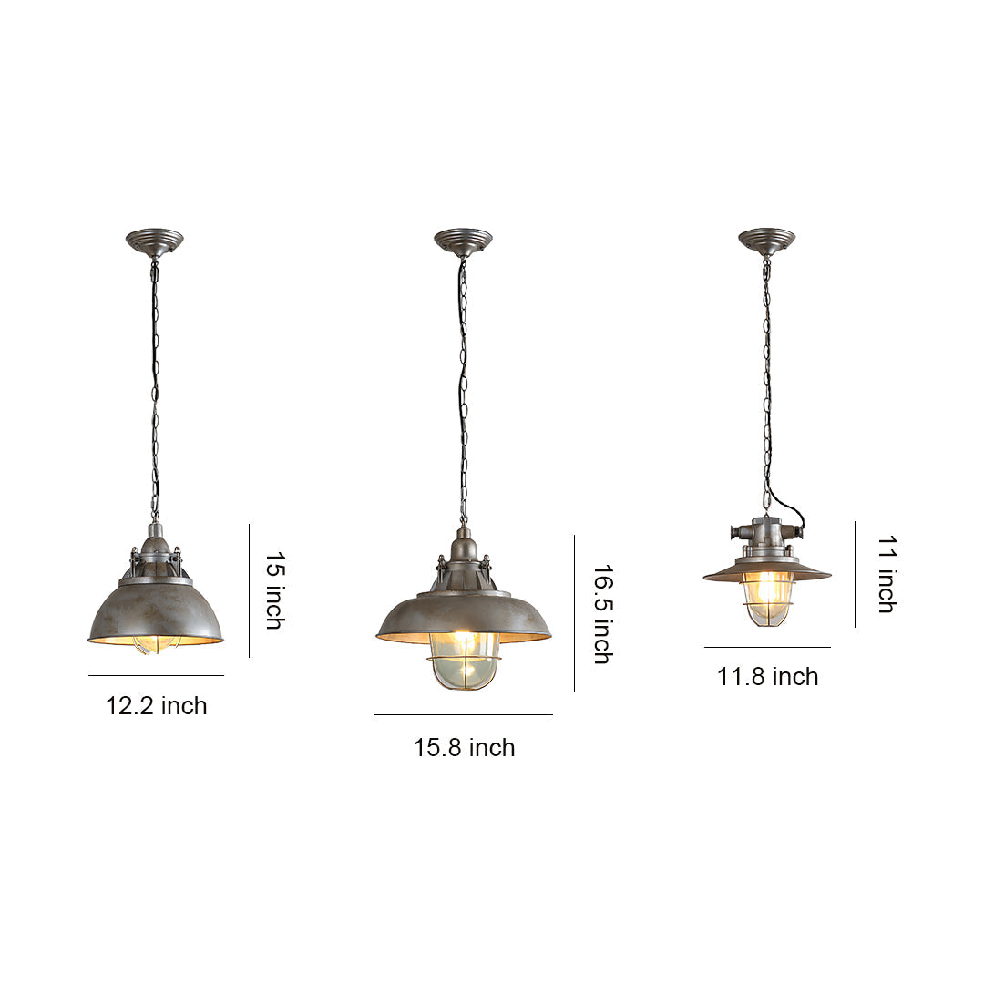 Vintage Industrial Pendant Light Creative Iron Single Ceiling Light