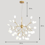Creative 36 Lights Design LED Modern Chandeliers Pendant Light Ceiling Lamp