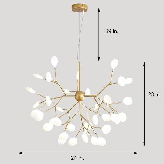 Creative 36 Lights Design LED Modern Chandeliers Pendant Light Ceiling Lamp