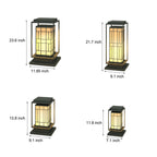 [Open-Box]Asian Inspired Solar Path Lights Elegant Retro LED Decor for Outdoor Spaces