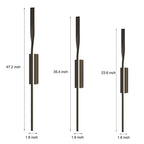 Creative Linear LED Black Modern Minimalist Wall Lamp Wall Sconce Lighting