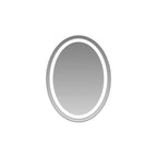 Bathroom Lighted Vanity Mirrors LED Oval Multifunctional Light