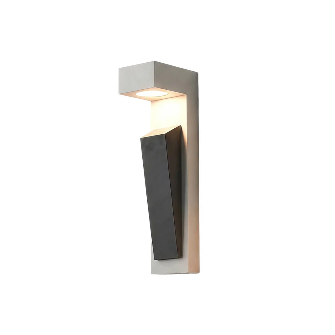 Modern Outdoor Wall Light Minimalist Cement Light