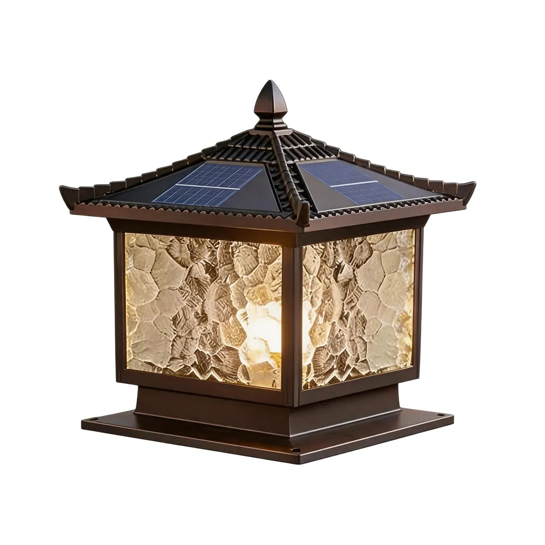 Landscape Pillar Lighting Vintage Roofline Outdoor Light
