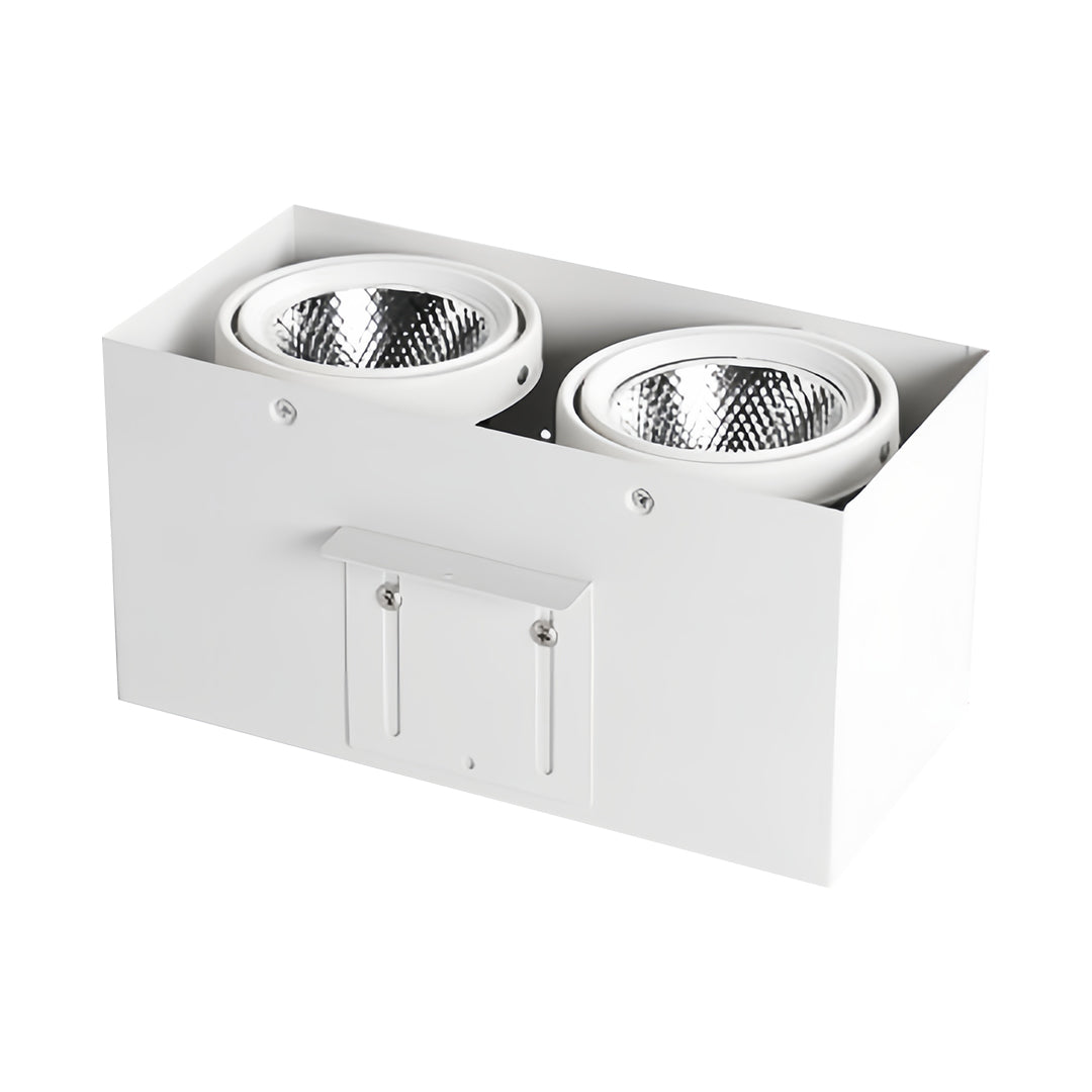 4 PCS Square Recessed Downlights Modern Grille Recessed Ceiling Lights