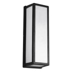 Contemporary Outdoor Wall Light Black LED Waterproof Light
