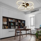 Circular Ring Dimmable LED Modern Flush Mount Lighting Ceiling Lights