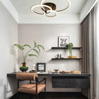Circular Ring Dimmable LED Modern Flush Mount Lighting Ceiling Lights