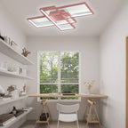 Display Of Rectangles Abstract LED Flush Mount Ceiling Lights