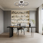 Circles Aluminum Acrylic Flush Mount Lighting LED Ceiling Lights