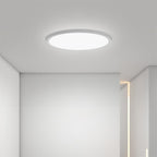 Minimalist Black Circle Industrial Flush Mount Ceiling Lights