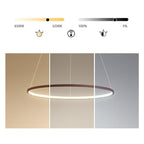 Circle Linear Modern Chandelier Ceiling Lights