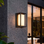 Wall Mounted Outdoor Light Minimalist Brass Garden Light