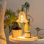 Melt Table Lamp Fireless Scented Flower  Elegant Night Light