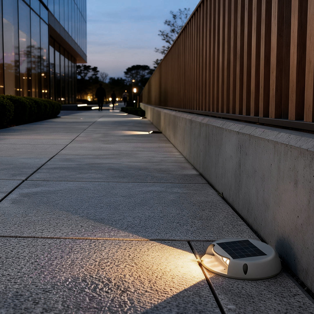 LED Deck Pathway Lighting Embedded Solar Landscape Light