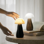 Table Mushroom Lamps Nordic Resin  LED Unique Atmosphere Lamp