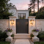 Vintage Style Wall Sconces American Outdoor Waterproof Lamp