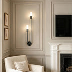 Modern Double Heads Wall Sconce Creative Luxury Metal Light