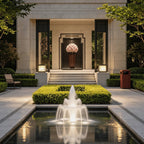 Driveway Pillar Lights Modern Courtyard Outdoor Light