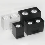 4 PCS Square Recessed Downlights Modern Grille Recessed Ceiling Lights