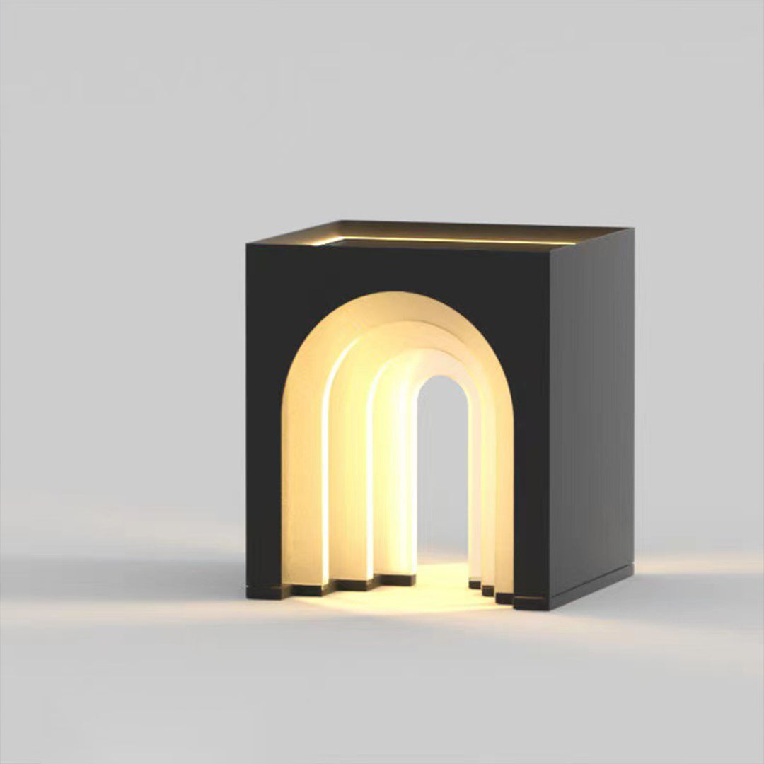 Outdoor Garden Pillar Lights Modern Minimalist Courtyard Column Light