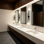 Modern Linear Wall Sconce Luxury H65 Solid Copper Light