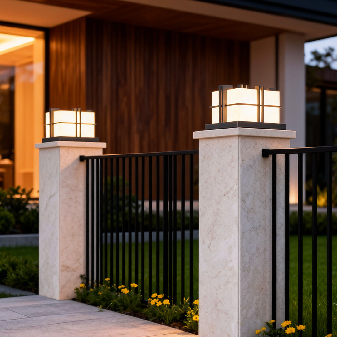 Pillar Light Design Outdoor Waterproof Courtyard Light
