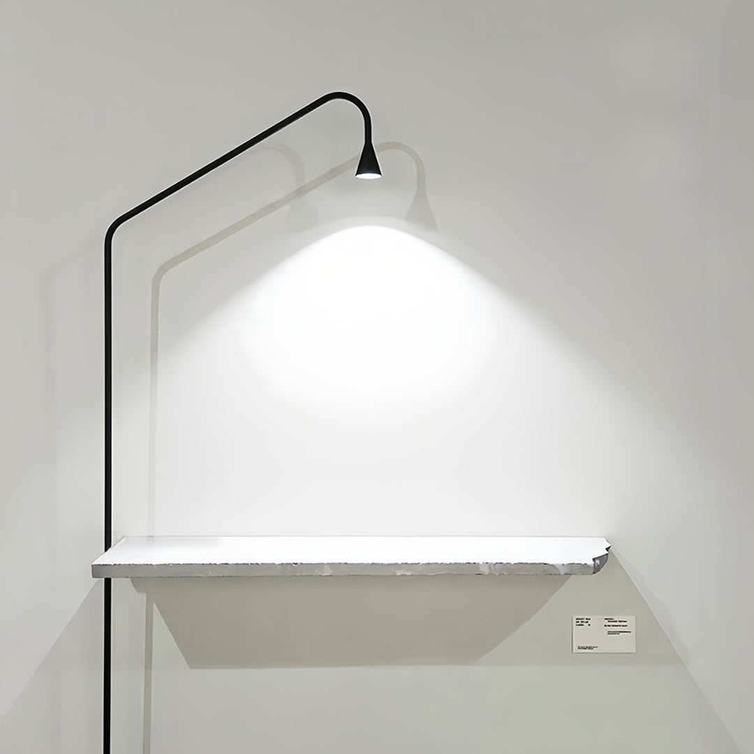 Black and Gold Floor Lamps LED Minimalist Reading Lamps
