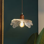 Lotus Light Pendant Japanese Retro Leaf Small Pendant Lamps