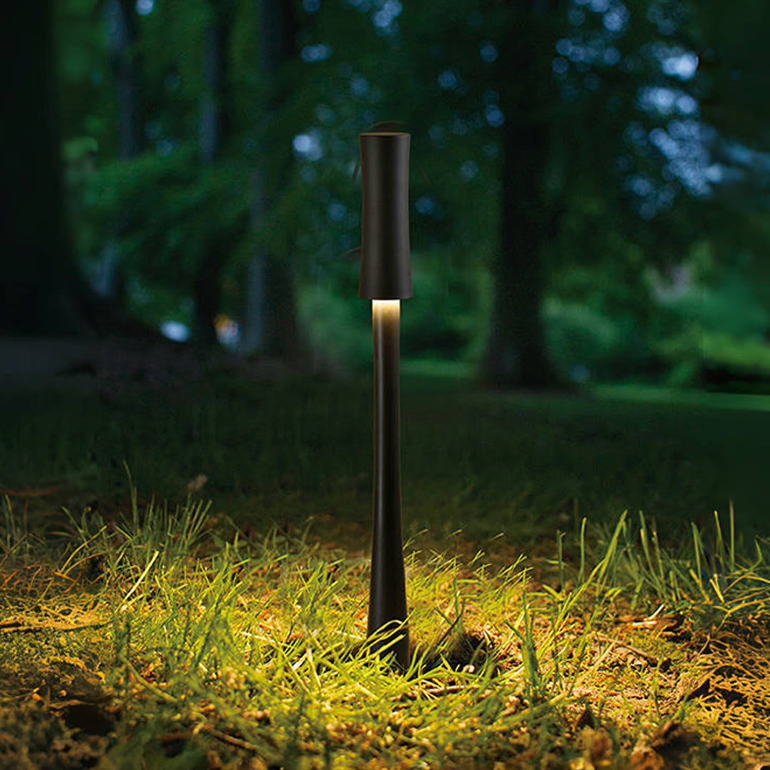 Lawn Pole Light Outdoor Waterproof Black Bollard Light