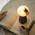 Table Mushroom Lamps Nordic Resin  LED Unique Atmosphere Lamp