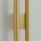 Modern Linear Wall Sconce Luxury H65 Solid Copper Light