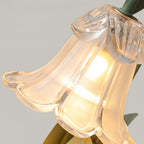 Melt Table Lamp Fireless Scented Flower  Elegant Night Light