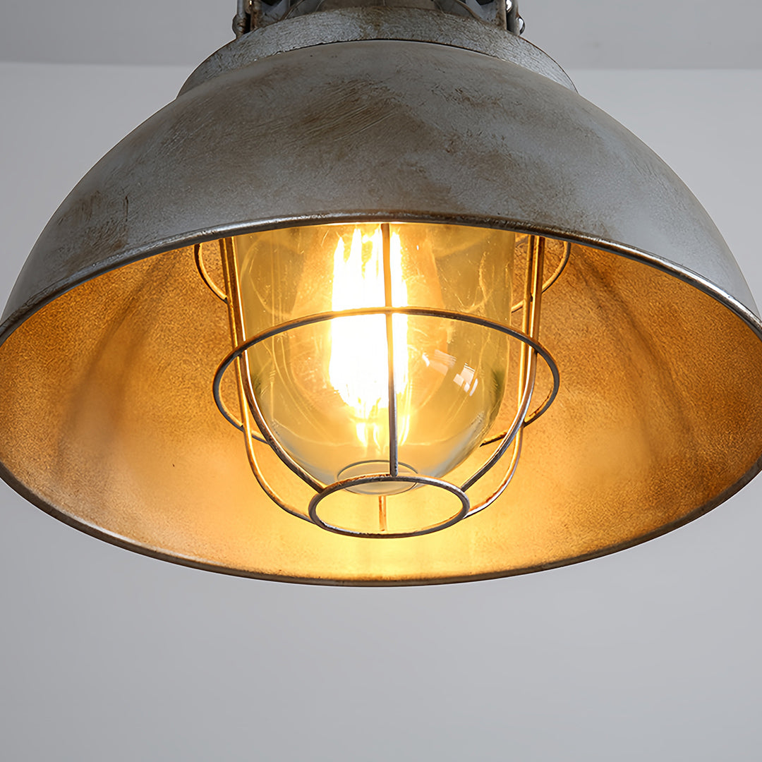 Vintage Industrial Pendant Light Creative Iron Single Ceiling Light
