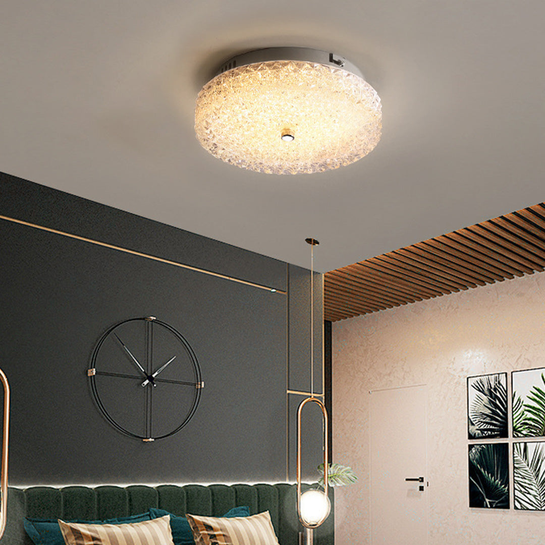 Flush Mount Crystal Ceiling Light Luxury Roof Lighting