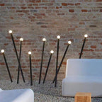 Outdoor Stake Light Modern Courtyard Waterproof LED Ground Insert Light