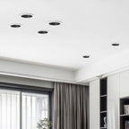 4 PCS Adjustable Downlights Anti-Glare Honeycomb Mesh Ceiling Light