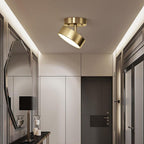 Adjustable LED Ceiling Lights Nordic Style Copper LED Light