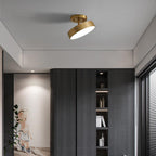 Adjustable LED Ceiling Lights Nordic Style Copper LED Light