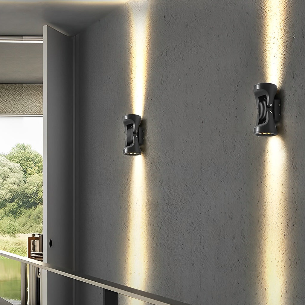 Adjustable Outdoor Wall Light 2-Light LED up and down Light