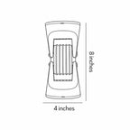 Adjustable Outdoor Wall Light 2-Light LED up and down Light