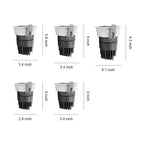 2 PCS Adjustable Spotlights Embedded Anti-Glare Light