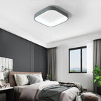 Square Shaped Modern LED Flush Mount Ceiling Light for Bedroom