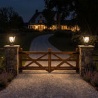 Aluminum Pillar Light European Style LED Garden Decorative Pole Lamp
