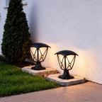 Aluminum Pillar Light European Style LED Garden Decorative Pole Lamp